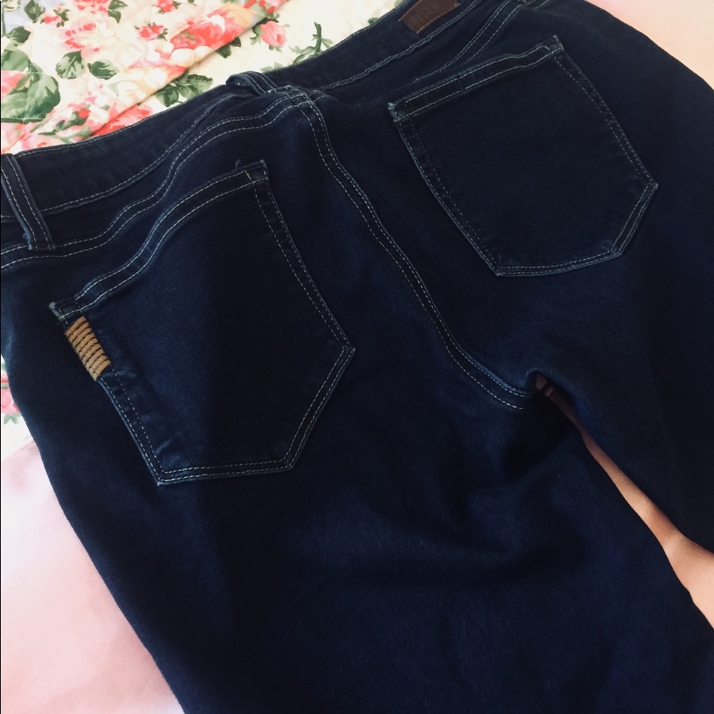 Paige size 30 maternity jeans.
